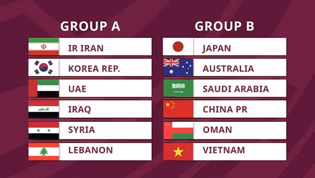 Vietnam chocará con China y Japón en ronda final de Asia para el Mundial de fútbol ảnh 1
