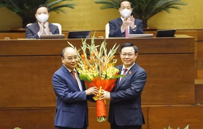 Nguyen Xuan Phuc reelegido Presidente de Vietnam ảnh 1