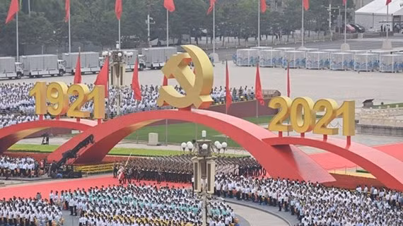 PCV felicita al Partido Comunista de China por el centenario de su fundación ảnh 1