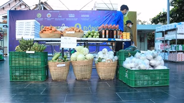 Supermercado de cero dong respalda a necesitados en Ciudad Ho Chi Minh ảnh 1