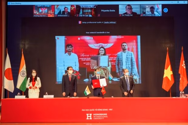 Universidad vietnamita colabora con empresa india en capacitación médica ảnh 1