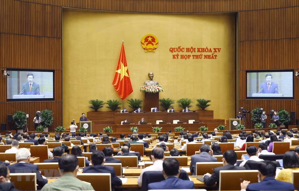 Concluye tercera jornada del primer período de sesiones parlamentarias de Vietnam ảnh 1