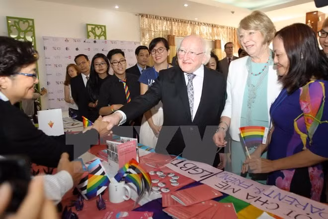 Presidente de Irlanda concluye visita estatal a Vietnam ảnh 1