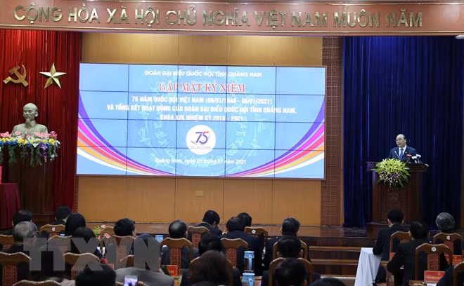 Premier asiste al aniversario 75 de las primeras elecciones generales de Vietnam ảnh 1