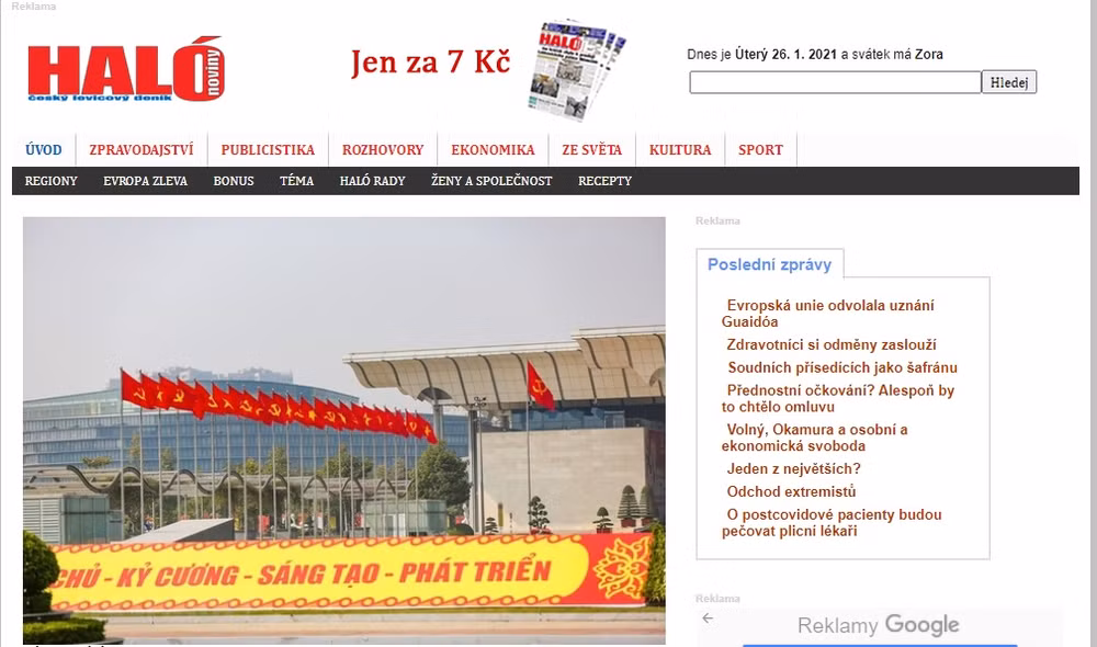 Prensa checa aprecia posición cada vez más elevada de Vietnam ảnh 1