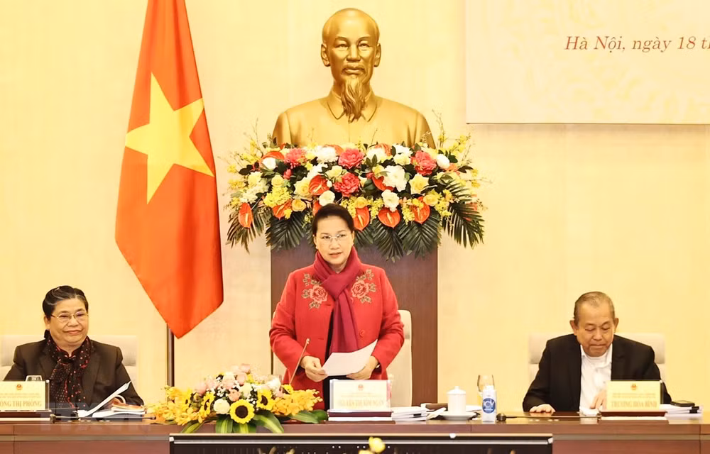 Efectúan segunda reunión del Consejo Electoral Nacional de Vietnam ảnh 1