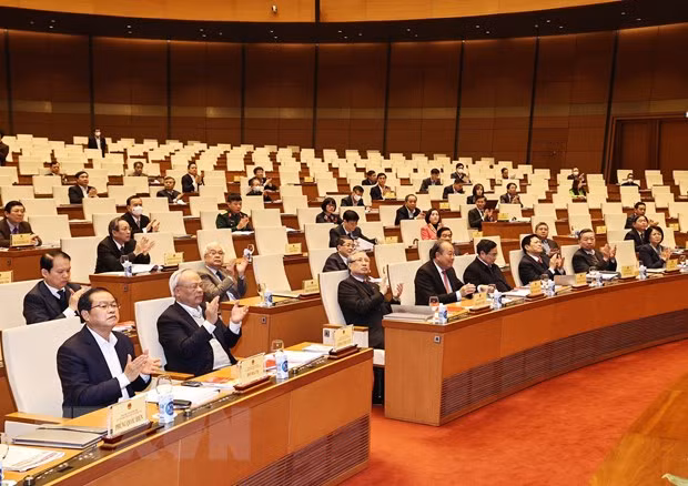 Máximo dirigente de Vietnam pide concentrar esfuerzos para garantizar éxito de elecciones generales ảnh 3