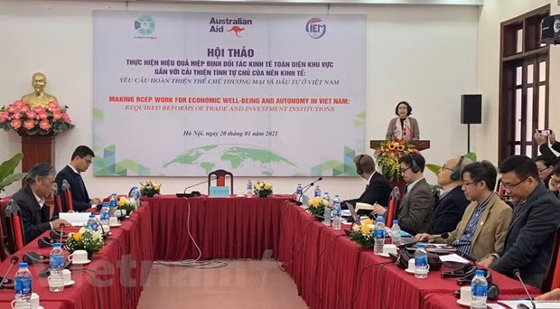 Ofrecen recomendaciones en Vietnam para mejorar implementación del acuerdo RCEP ảnh 2