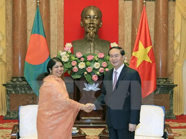 Presidente de Vietnam aspira a una mayor cooperación con Bangladesh ảnh 1