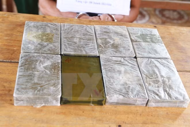 Decomisan en frontera Vietnam- Laos gran cantidad de heroína ảnh 1