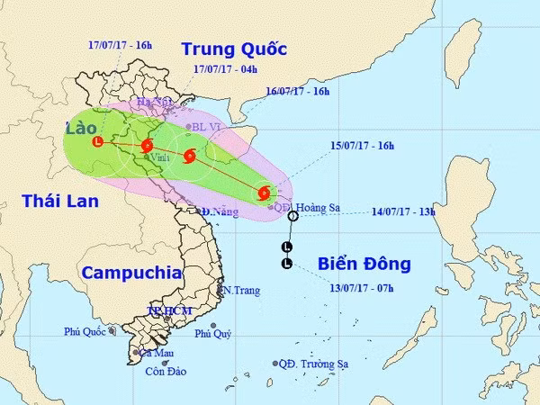  Vietnam despliega fuerzas para superar secuelas del tifón Talas ảnh 1