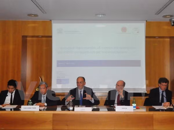 Nueva fuerza motriz para conectividad empresarial Vietnam- Italia ảnh 1