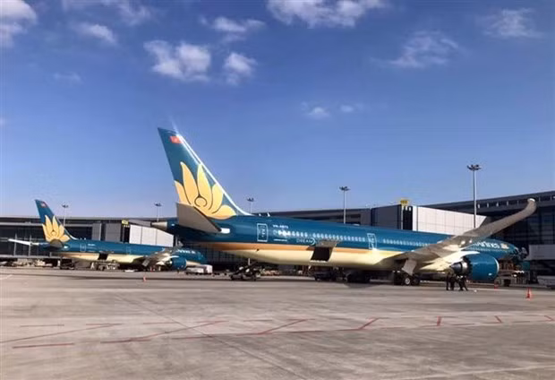 Garantiza Vietnam Airlines cumplimento con las regulaciones preventivas de COVID-19 ảnh 1