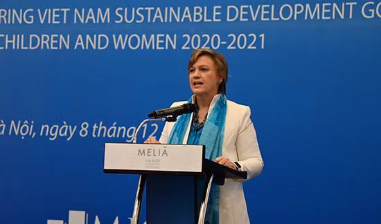 Anuncian resultados de encuesta sobre objetivos de desarrollo sostenible para niños y mujeres en Vietnam ảnh 3