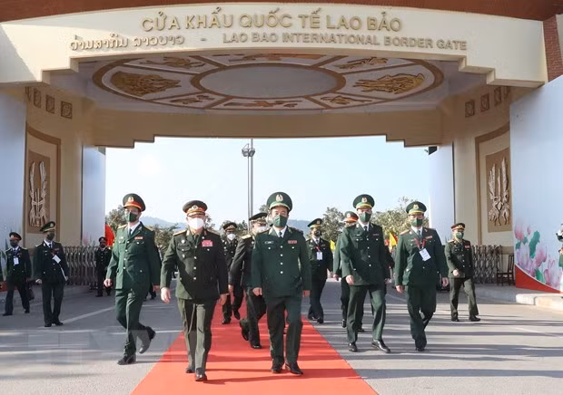 Fortalecen cooperación integral entre Vietnam y Laos en protección de seguridad fronteriza ảnh 1