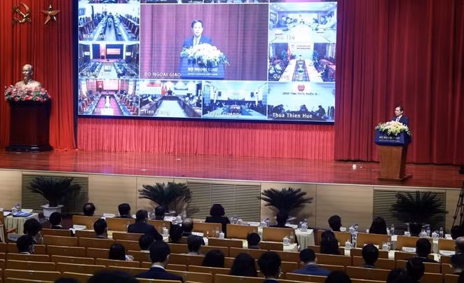 Efectúan en Vietnam conferencia nacional de asuntos exteriores ảnh 1