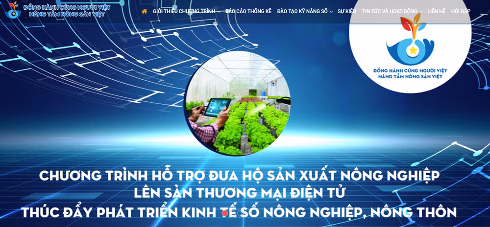 Lanzan portal electrónico para apoyar producción agrícola en Vietnam ảnh 1