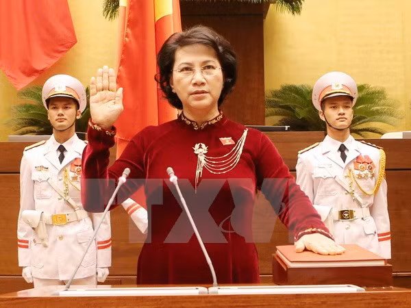 Nguyen Thi Kim Ngan reelegida como presidenta del Parlamento de Vietnam ảnh 1