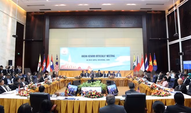 Efectúan en Laos Reunión de Altos Funcionarios de ASEAN ảnh 1