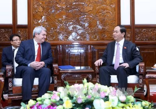 Presidente de Vietnam urge a fomentar relaciones partidistas con República Checa ảnh 1