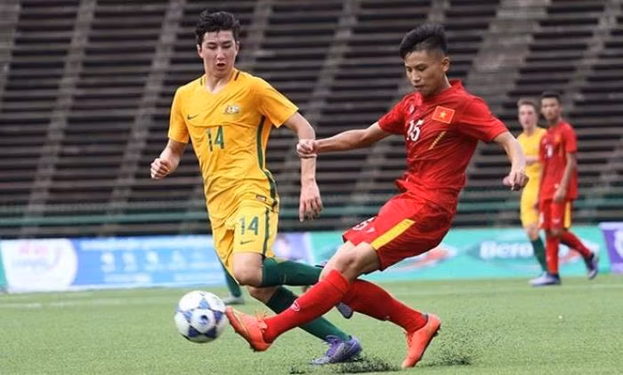 Australia vence a Vietnam en ronda eliminatoria de Campeonato regional sub 18 de futbol ảnh 1