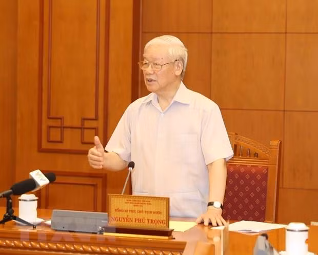 Celebran reunión sobre trabajo de personal para próximo Congreso del Partido Comunista de Vietnam ảnh 1