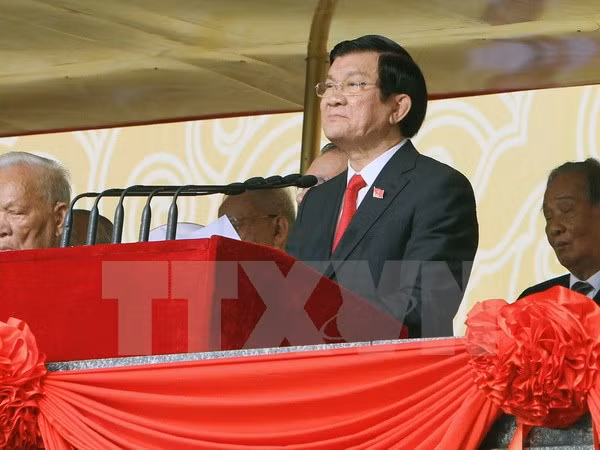 Gran mitin marca 70 aniversario del Día Nacional ảnh 3