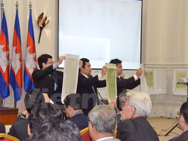 Coinciden mapas cambodiano y de Francia para demarcación fronteriza ảnh 1