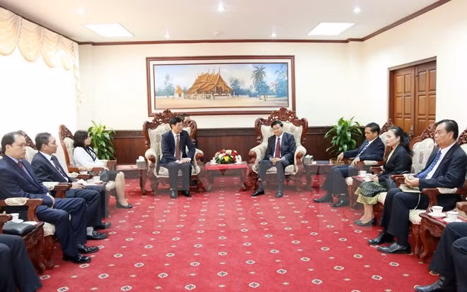 Laos estudia experiencias vietnamitas en organización de conferencia de procuradores ảnh 1