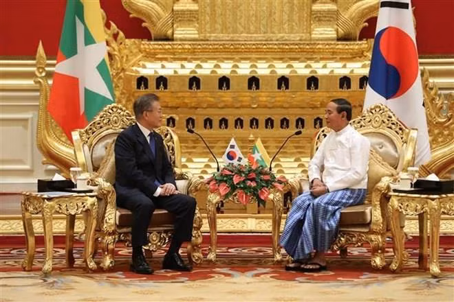Robustecen Myanmar y Corea del Sur cooperación para el desarrollo ảnh 1