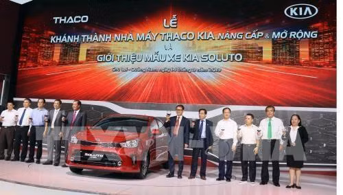 Inauguran en Vietnam fábrica de automóviles KIA ảnh 1