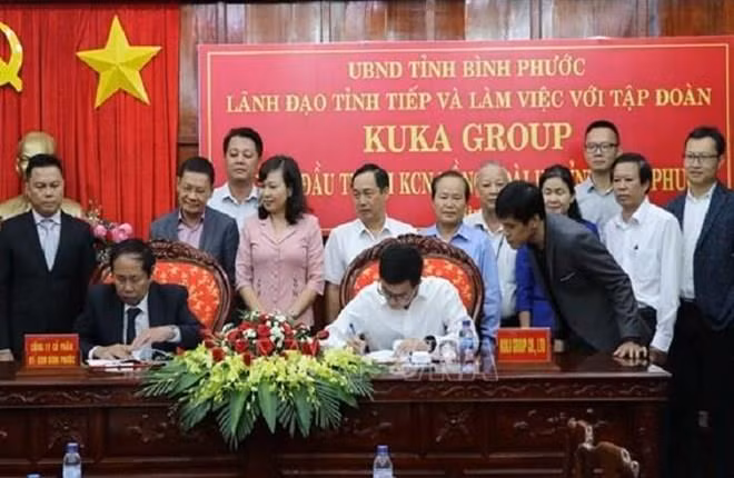 Invierte corporación china Kuka Home 50 millones de dólares en provincia vietnamita ảnh 1 Invierte corporación china Kuka Home 50 millones de dólares en provincia vietnamita ảnh 1