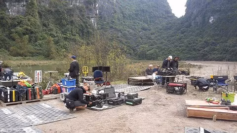 “Kong: Skull Island” filma cuevas majestuosas de provincia Ninh Binh ảnh 3