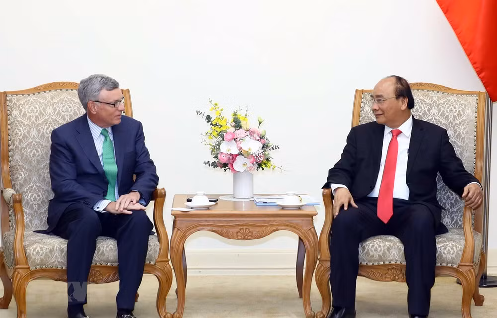 Recaba premier de Vietnam asistencia de VISA a seguridad de transacciones electrónicas ảnh 1