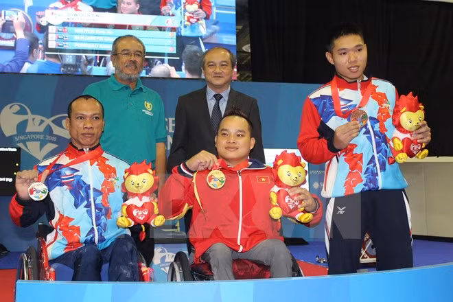 VIII Juegos Paralímpicos de ASEAN: más medallas de oro para Vietnam ảnh 1