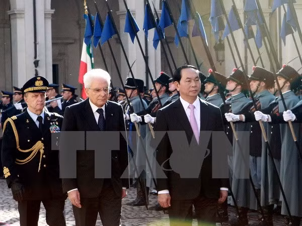 Presidente vietnamita asiste al Foro empresarial Vietnam-Italia ảnh 1