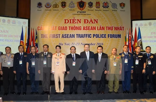 Inauguran en Vietnam primer Foro de Policía de Tránsito de la ASEAN ảnh 1