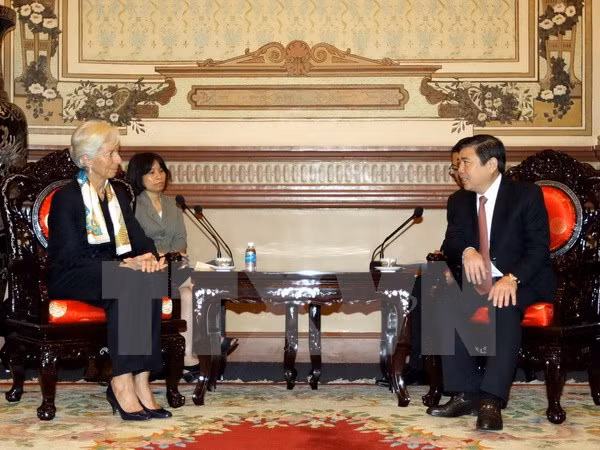 Directora del FMI elogia logros de Vietnam en desarrollo sostenible ảnh 1