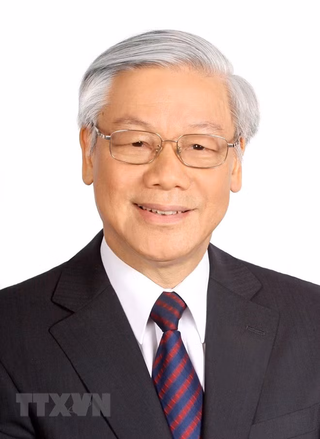 Dirigentes mundiales felicitan al nuevo presidente de Vietnam Nguyen Phu Trong ảnh 1