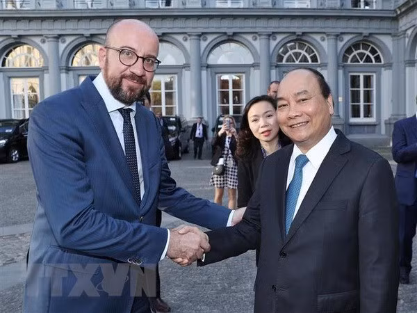 Vietnam y Bélgica dispuestos a profundizar nexos bilaterales ảnh 1
