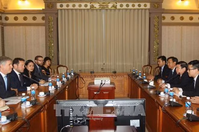 Intensifican colaboración comercial de Ciudad Ho Chi Minh con Reino Unido ảnh 1