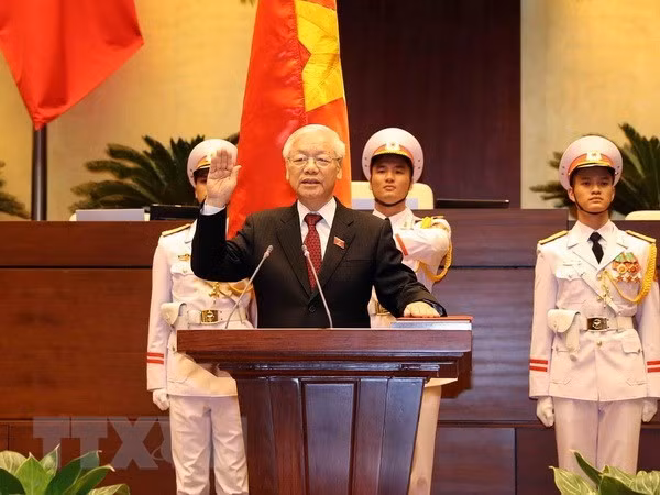 Continúan mensajes de felicitación a nuevo presidente de Vietnam ảnh 1