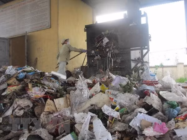 Primera planta de conversión de residuos en energía en Can Tho comienza operación piloto ảnh 1