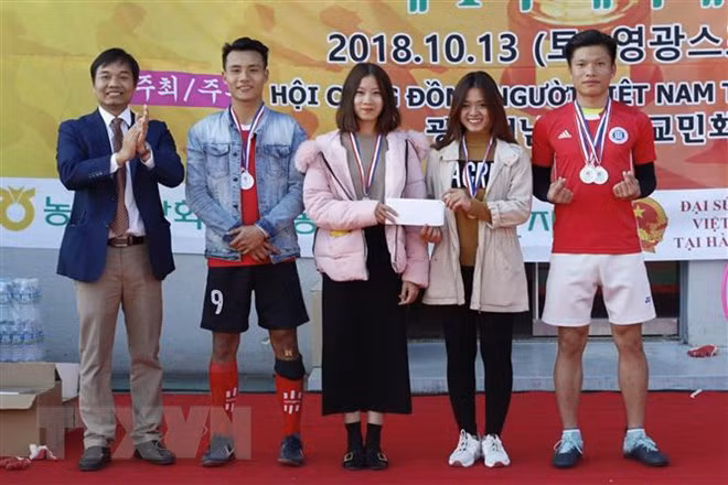  Competencia deportiva une a vietnamitas residentes en Corea del Sur ảnh 1