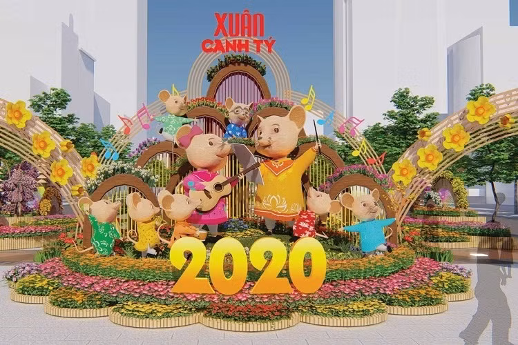 Inauguran en Ciudad Ho Chi Minh Festival de Flores en ocasión del Año ảnh 1