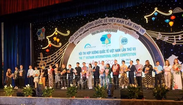 Eslovaquia gana primer premio en Concurso Internacional de Coros de Vietnam ảnh 1