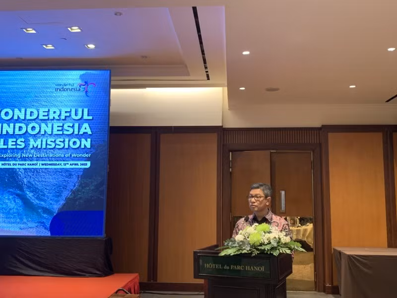 Indonesia promueve turismo en feria internacional en Vietnam ảnh 1
