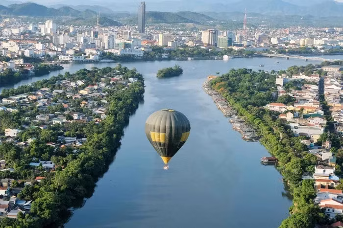 Festival internacional de globos aerostáticos de Hue 2023 promueve el turismo local ảnh 1