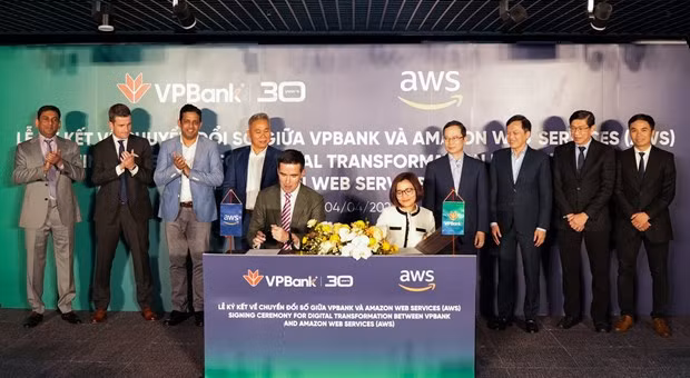 Banco vietnamita colabora con Amazon Web Services para mejorar servicio digital ảnh 1