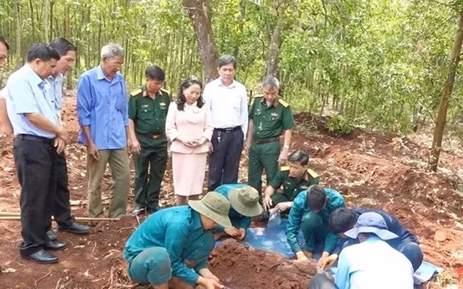 Detectan 20 restos de mártires vietnamitas en provincia vietnamita ảnh 1
